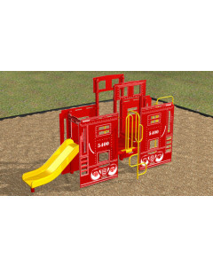 Kidstuff KidsVision Caboose Playsystem, Ages 2-5  [1002]