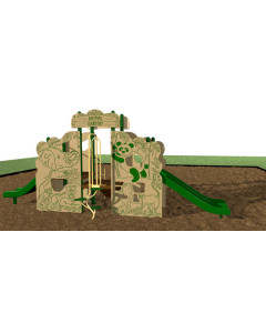 Kidstuff KidsVision Animal Habitat Playsystem, Ages 2-5, Plastic Deck [1009]