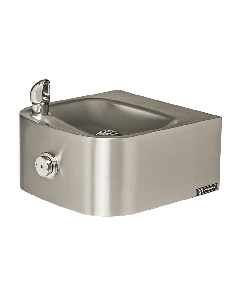 18-gauge satin stainless steel, integral bowl