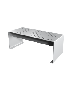 2' PASADENA STRAIGHT BENCH, PERFORATED