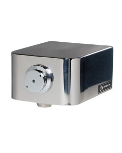 OPTION: High-polished stainless steel bottle filling station