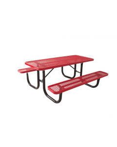 238, 6' UltraSite Extra Heavy-Duty Rectangular Table, Perforated design