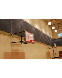 Gared Performance Sports Systems Side-Fold Wall Mount mounting kit for Rectangular Board, 9-12’ Extension [2500-9124]