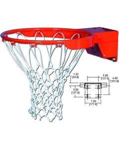 Gared Performance Sports Systems Master Professional Breakaway Rim with Nylon Net [3000]