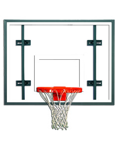 Gared Performance Sports Systems 42” x 54” Auxiliary Rectangular Glass Side Court Backboard [3050RG]