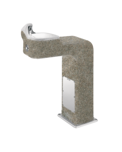 HAWS ADA Outdoor Steel Pedestal Fountain