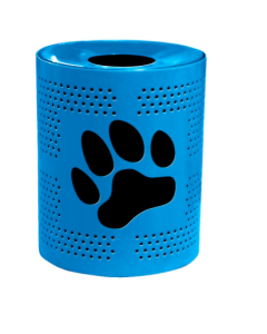 Childforms Perforated Doggy Trash Can- Large Paw Print