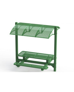 Ultrasite 6' CANOPY TABLE, PERFORATED - PC FRAME