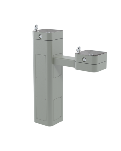 HAWS ADA Outdoor Stainless Steel Filtered Pedestal Fountain 