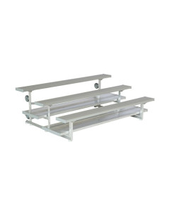 NRS 4 ROW TIP N' ROLL LOW-RISE "PREFERRED" Bleachers, Seat Count: 40