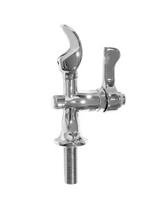 Lead-free bubbler valve, deck mounted