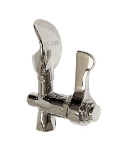 Lead-free bubbler valve, deck mounted