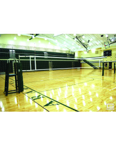 Gared Performance Sports  Omnisteel™ Collegiate Steel Telescopic One-Court Volleyball System Less Sleeves & Covers [5105]  
