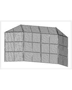 Sportsplay Heavy-Duty Baseball Backstop