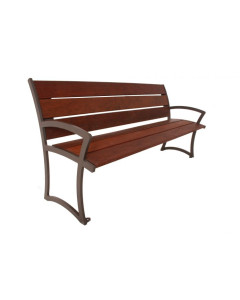 4'-MADISON-BENCH,-W/-BACK,-IPE-WOOD,-PC-FRAME