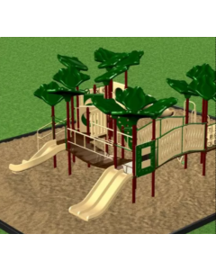 Kidstuff Wave Shade Playsystem, Ages 2-12  [7482-203]