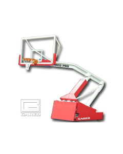 Gared Performance Sports Systems GARED Pro® S Portable Basketball System with 10’ 8’’ Boom and Automatic Wheel Lift, FIBA Approved [9618WL] - Call for Quote
