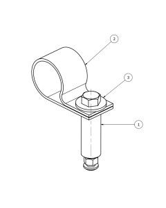 Gared Performance Sports  Indoor Floor Anchor for Futsal [8340]  