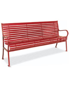 Horizontal Slats x- Center Arm Rest