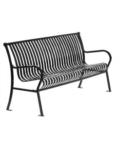 4' HAMILTON BENCH W/ BACK, SLAT