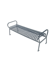 6' Hamilton Slat Bench without bench, WITH Center Arm (not pictured)