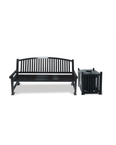 4' SAVANNAH BENCH, SLAT