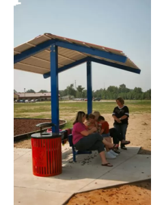 Kidstuff Shelter / Shade for Picnic Table or Park Bench [9301]