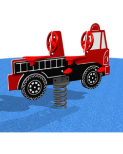 Kidstuff Spring Rider, Firetruck, 2- Seater [9709]