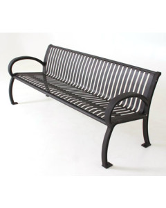 4' WILMINGTON BENCH, WITH BACK SLAT - PC