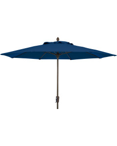 9' oct. umbrella, 1.5" OD wood post Pully & Pin, A Fabric (Marine Grade)