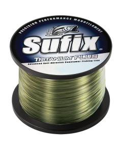SUFIX TRITANIUM PLUS 17 LB DARK GREEN 3370 YDS [696-217G]