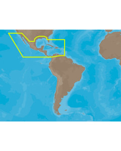 C-MAP NA-M027 C-CARD FORMAT CENTRAL AMERICA AND CARIBBEAN [NA-M027C-CARD]