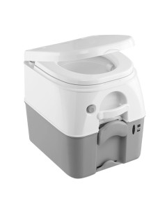 DOMETIC 975 PORTABLE TOILET GRAY W/BRACKETS [301097506]