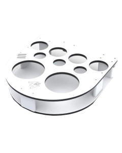 MAGMA SEMICIRCLE SIDE CADDY PARTY TABLE [T10-534]