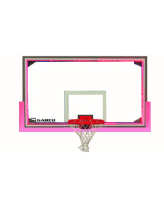 Gared Performance Sports Systems 42” x 72” Regulation Aluminum Framed Glass Backboard [AFRG42]