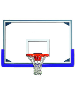 Gared Performance Sports Systems 48” x 72” Tall Aluminum Framed Glass Backboard [AFRG48]