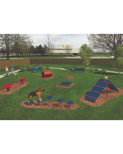 Intermediate Barkpark Kit, 6 Pieces