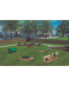 Novice Barkpark Kit, 4 Pieces