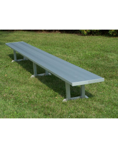 NRS PORTABLE DOUBLE WIDE BENCH W/O BACKREST, Seat Count: 4