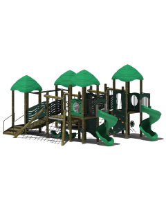 BigToys Continuum Wood Playground Structure