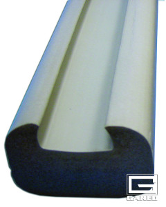 Gared Performance Sports Systems Glue-On Backboard Padding, Grey [CE-PR]