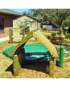 Playhouse without floor 