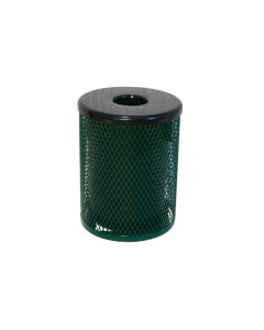 UltraSite-32G--Metal-Trash-Receptacle-with-Flat-Lid