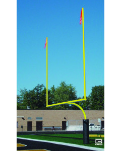 Gared Performance Sports  5 9/16" OD post, 8' offset, 30' uprights, perm/sleeve, yellow, 18'6" crossbar [FGP802S30Y]  