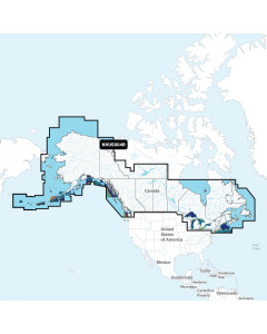 Garmin NVUS004R Navionics+ Vision+ Canada & Alaska microSD
