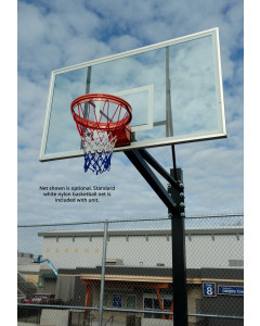 Gared Performance Sports Systems Endurance® Playground System, 6” Square Post, 4’ Extension, BB72P50 Polycarbonate Backboard, 8800 Goal [GP104PC72]