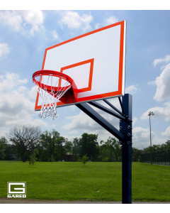 Gared Performance Sports Systems Endurance® Playground System, 6” Square Post, 5’ Extension, 1272B Steel Backboard, 8550 Goal [GP105S72]