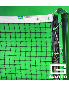 Gared Performance Sports  Premium Polyethylene Tennis Net, 42’ length, 3 MM  [GSTNETAUS]  