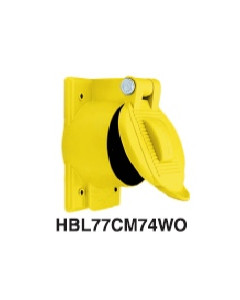 Hubbell HBL77CM74WO Cover