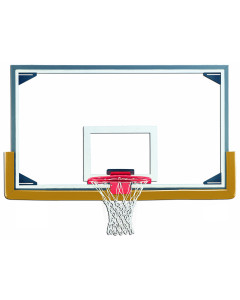 Gared Performance Sports Systems 42” x 72” Regulation Steel Framed Glass Backboard [LXP4200]